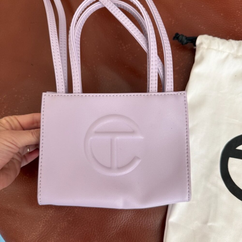 RARE LAVENDER SOLD OUT Telfar Small Shopping Bag - Picture 2 of 5